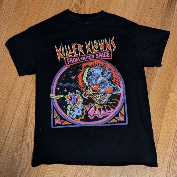Killer Klowns From Outer Space T Shirt Medium Horror Movie Unisex Aliens Sci-Fi - Picture 2 of 7